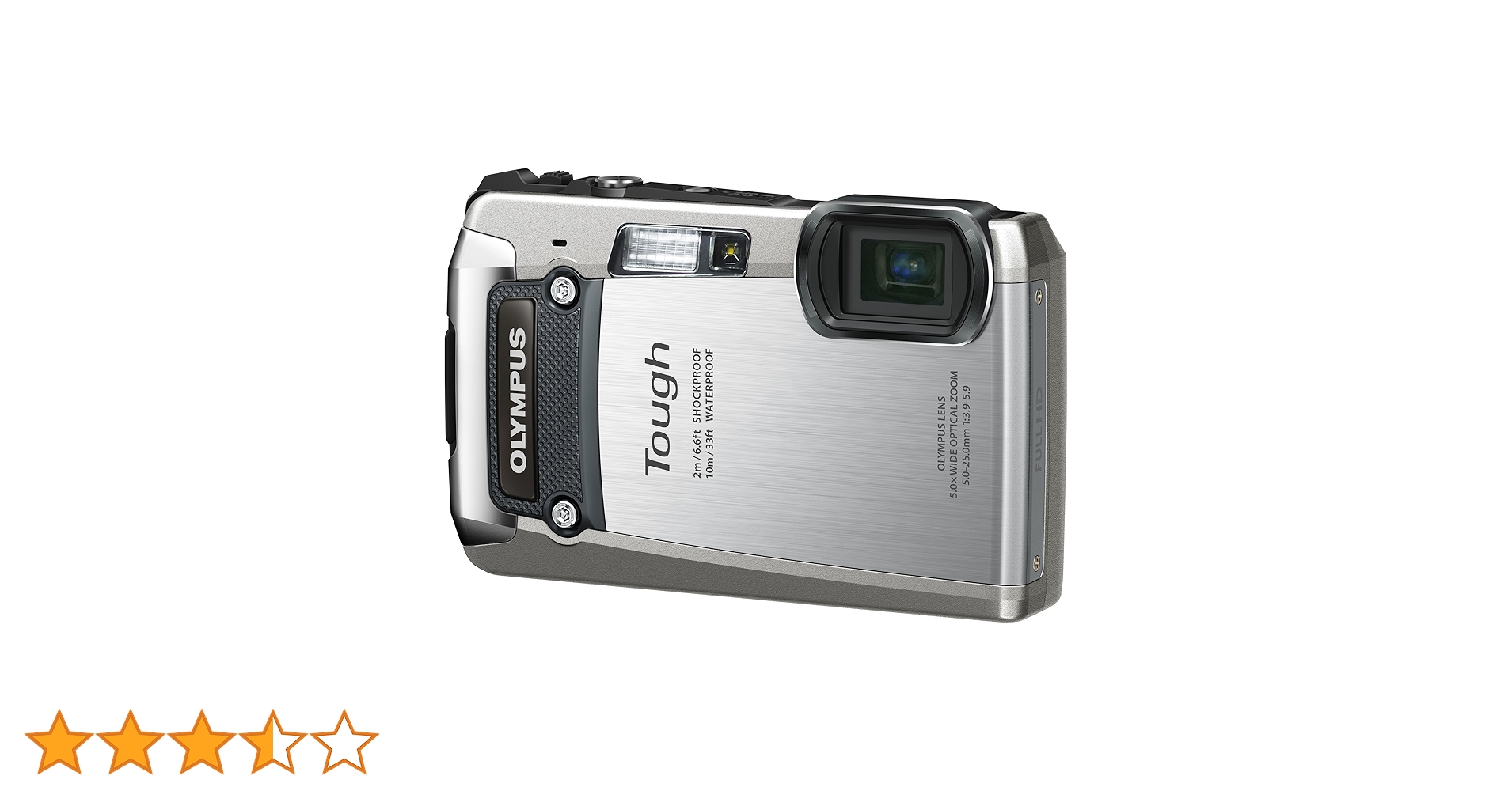 Amazon | OLYMPUS デジタルカメラ TG-820 シルバー 10m防水 2m耐落下